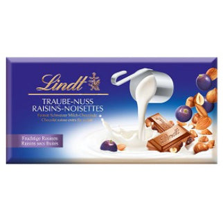 Lindt Raisin Nois.100g 20x2.95