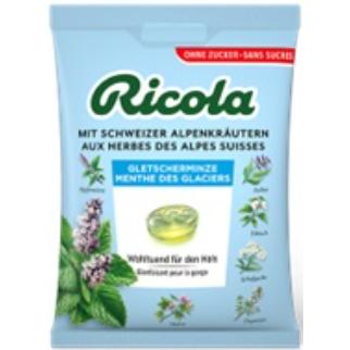 Ricola Menthe Glacier sachet 125g 12x4.60