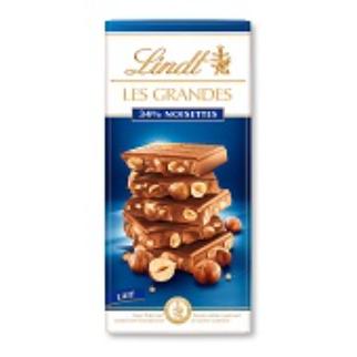 Lindt Grandes Lait Nois. 150g 13x5.70