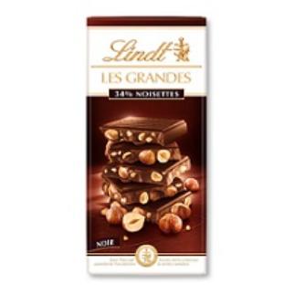 Lindt Grandes Noir  Nois. 150g 13x5.70