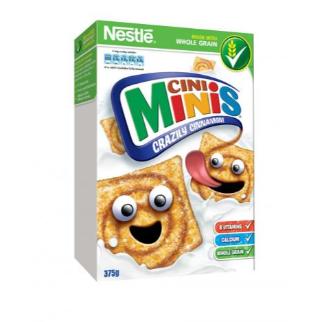 Nestlé Cereal Cini Minis 375g 14X5.40