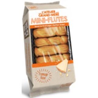 718 Mini-Flutes Feuilleté Fromage 100g 12x3.40