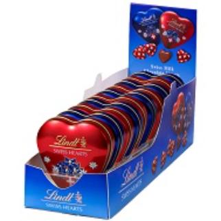 Lindt Swiss Hearts B. 90G 10x11.95