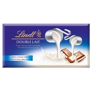 Lindt Double Lait 100g 20x3.95