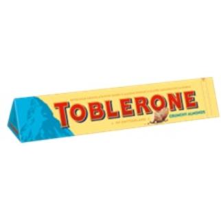 Toblerone 360g Crunchy Amande 10x10.95