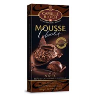 Camille Bloch Mousse Noir 100g 12X3.50