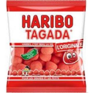 Haribo sachet 120g Fraise 30x2.00