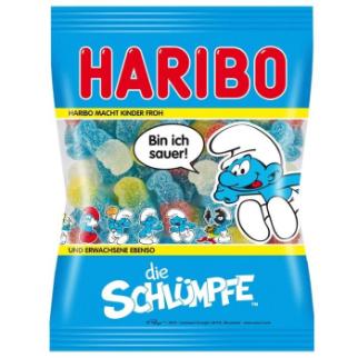 Haribo sachet 120g Schtrumpf 30x2.00