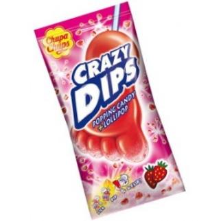 Crazy Dips Fraise 14g 24x0.90