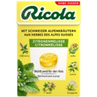 Ricola Citron box 50g 20x2.90