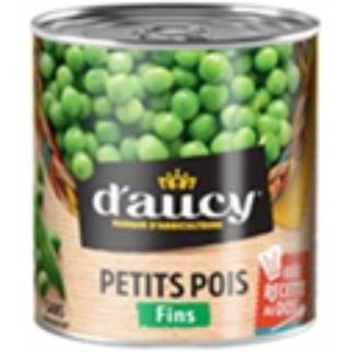 4048 D'aucy Petit Pois fin 400g 12X2.80