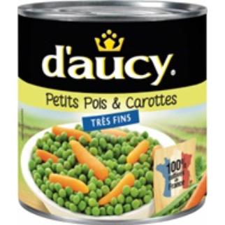 4052 D'aucy Petit Pois&carotte 400g 12X3.20
