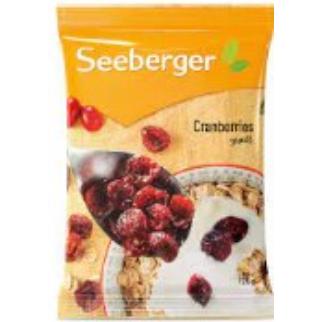 Seeberger Cranberry 125g 13x3.25
