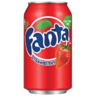 Fanta USA Fraise 355ml 12x1.50