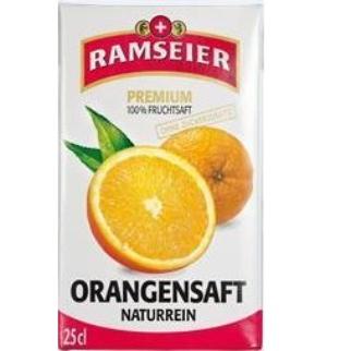Ramseier Jus Orange 2.5dl 27x1.40