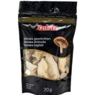 Picosa Shiitake Seches 20g 8X2.50