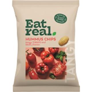 Hummus Chips Tomate Basilic 110g 10x3.55