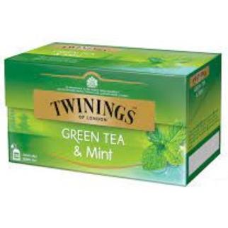 Twinings Green Tea Mint (25x1.5g) 12x4.50