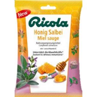 Ricola Sachet Miel Sauge 75g 12x3.40
