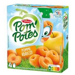 Pom'Potes Abricot  (4x90g) 12x3.90