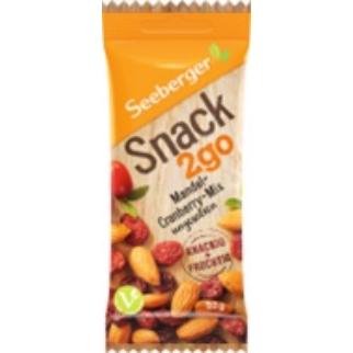 Seeb. Snack Amande-Cranb. 50g 12x2.95