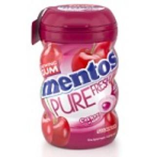 Mentos Gum PURE Cherry 87g 6x4.90
