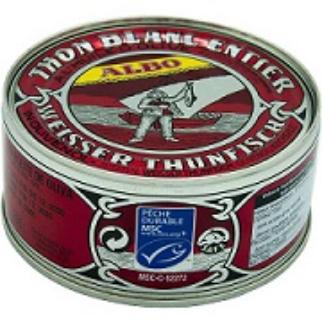 Albo Thon Blanc Huile ROND 112g 24x4.50