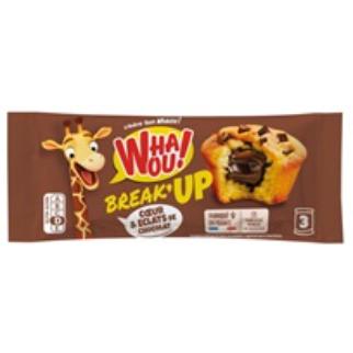 6896 Muffins Coeur Coul. 216g 10X4.10