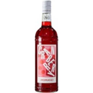 Morand Sirop Cranberry 1L 6x7.20