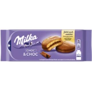 Milka Bis. Choc and choc 175g 12x3.95