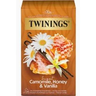 Twinings Camo.Miel Van.(20x1.5g) 6x3.50