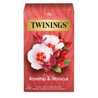 Twinings Rosehip-Hibis. (20x2.5g) 6x3.20