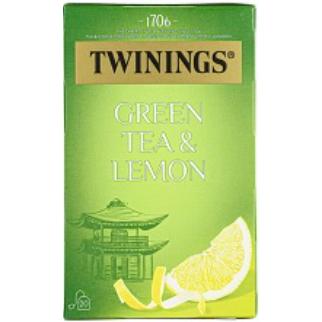 Twinings Green tea Lemon (20x1.6g) 6x3.50