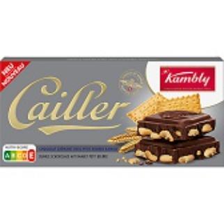 Cailler Kambly GRAND Noir 180g 13x5.85