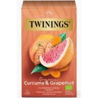 Twinings BIO Curcuma/Grap. (20x2g) 6x4.50