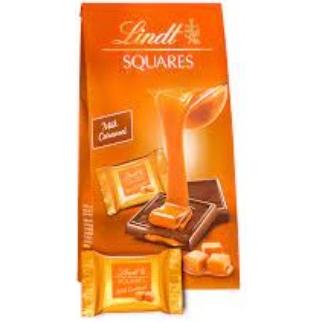 Lindt Squares Caramel 144g 10x10.60