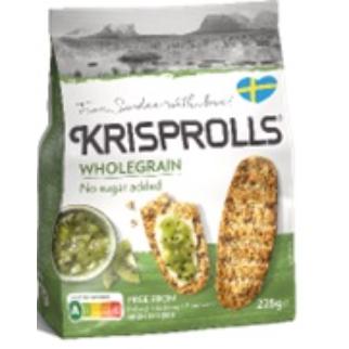 7780 Krisprolls Sans sucre 225g 5x3.20