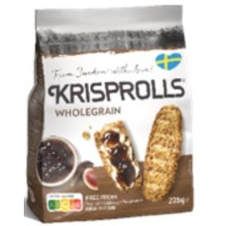 7781 Krisprolls Complet 225g 5x3.20