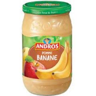 Andros Pomme Banane 750g 6x4.20