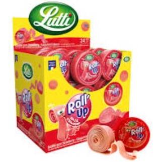 Lutti Roll Up Strawberry 29g 24x1.50