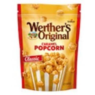 Werthers Popcorn Caramel 140g 12x3.60