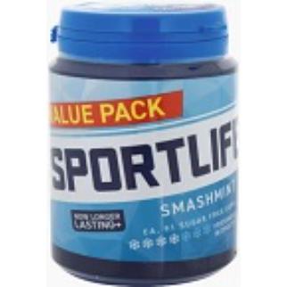 Sportlife Gum Smashmint 102g 4x3.95