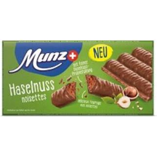 Munz Tablette Noisette 100g 10x4.40