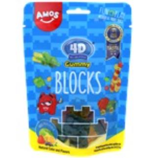 Amos Gummy Blocks 72g 24x2.50