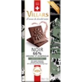 390603 Villars Her. Noir 66% 100g 16X3.95