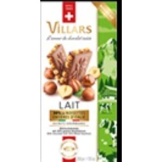 390626 Villars GD Lait Nois. 200g 10X6.95