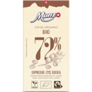 Munz Swiss Organic 100g Espresso 12X3.90