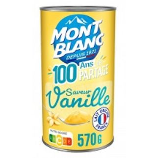 Mont Blanc Crème Vanille 570g 12x4.95