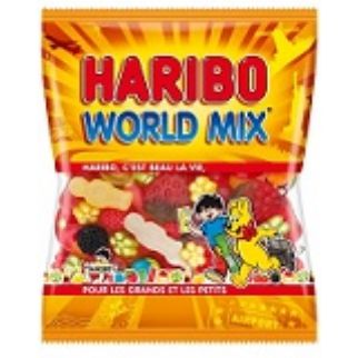 Haribo sachet 120g World mix 30x2.00